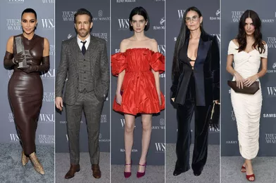 Kim Kardashian, Ryan Reynolds, Meadow Walker, Demi Moore et Emily Ratajkowski auxInnovator Awards à New York le 1er novembre 2021