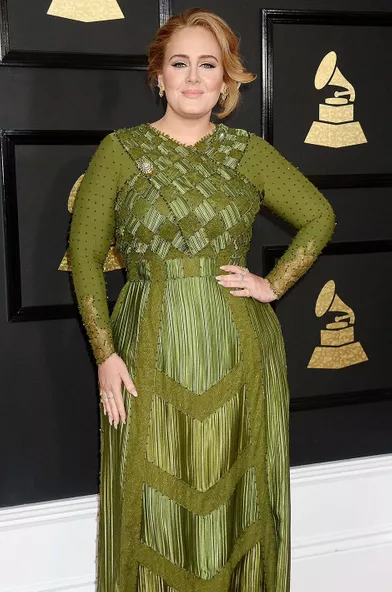 Adele aux Grammy Awards en 2017