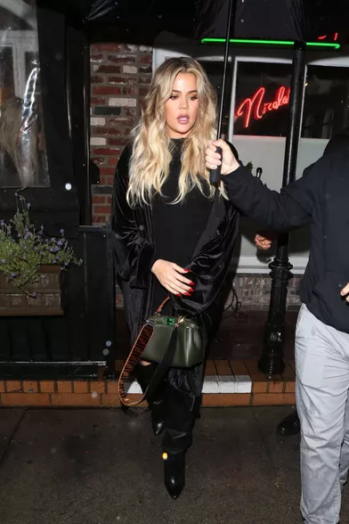 Khloé Kardashian le 9 janvier 2018.