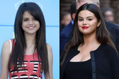 L'évolution de Selena Gomez au fil des années : à gauche en 2007 et à droite en 2021
