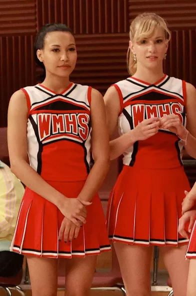 Naya Rivera et Heather Morris dans la saison 1 de«Glee» (2009-2010)