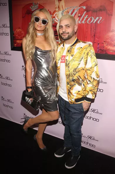 Paris Hilton et Michael Costello lors d'une soirée à Los Angeles en juin 2018