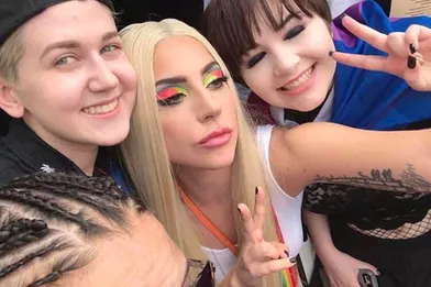 Lady Gaga à la Gay Pride