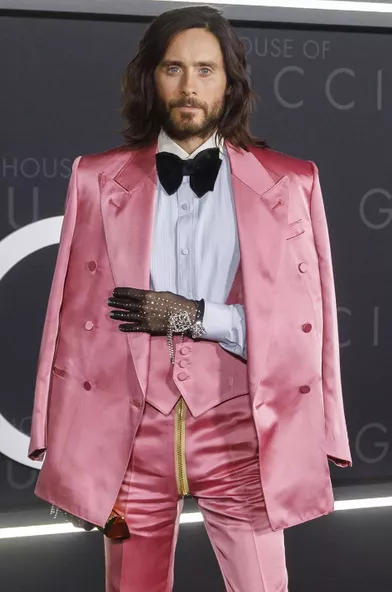Jared Leto lors de l'avant-première du film«House of Gucci» à Los Angeles le 18 novembre 2021.