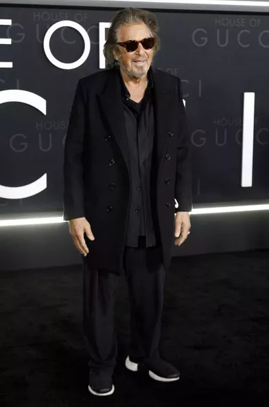 Al Pacino lors de l'avant-première du film«House of Gucci» à Los Angeles le 18 novembre 2021.
