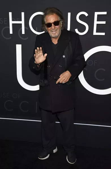 Al Pacinoà l'avant-première du film «House of Gucci» à New York le 16 novembre 2021