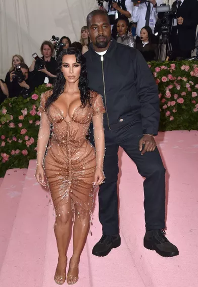 Kim Kardashian et Kanye West au MET Gala 2019