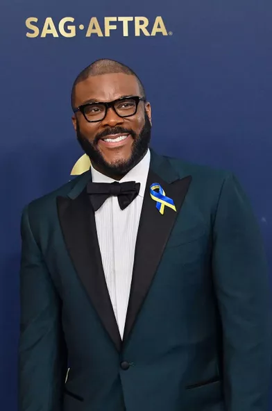 Tyler Perry at the SAG Awards in Los Angeles on February 27, 2022