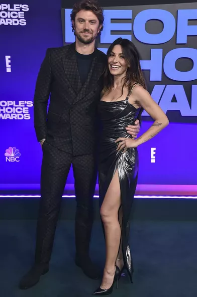 Adam Denos et Sarah Shahiaux People's Choice Awards à Los Angeles le 7 décembre 2021