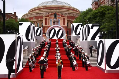 La première mondiale de James Bond &quot;No Time to Die&quot; a eu lieu mardi à Londres.