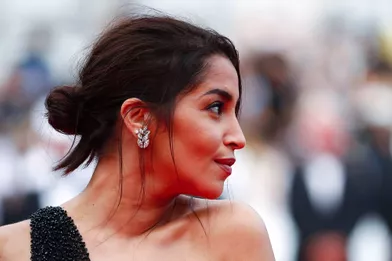 Leïla Bekhti au Festival de Cannes, le 16 juillet 2021.