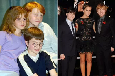 Emma Watson, Daniel Radcliffe et Rupert Grint