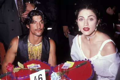 Tony Ward et Madonna en 1991.Le chorégraphe et la chanteuse ont été ensemble pendant quelques mois, collaborant ensemble.
