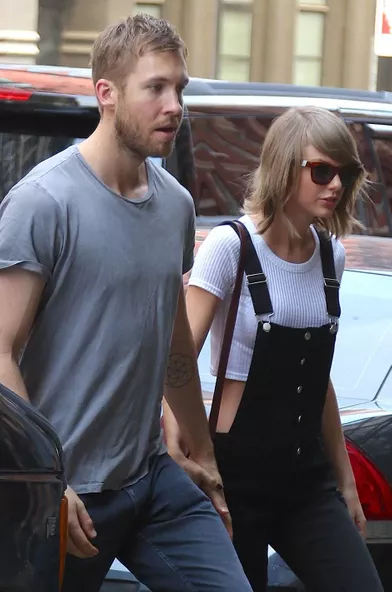 Taylor Swift et Calvin Harris (ici à New York en mai 2015)se sont fréquentés pendant un an entre 2015 et 2016