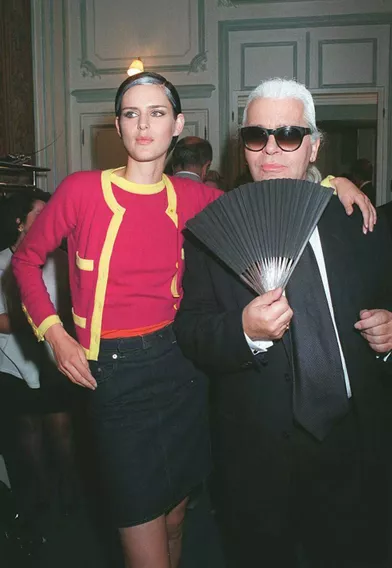En 1996 avecStella Tennant