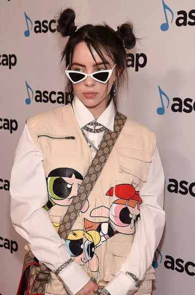 Billie Eilish auxASCAP Pop Music Awards à Los Angeles en mai 2019