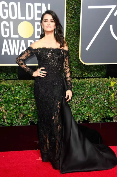 Penelope Cruz aux Golden Globes