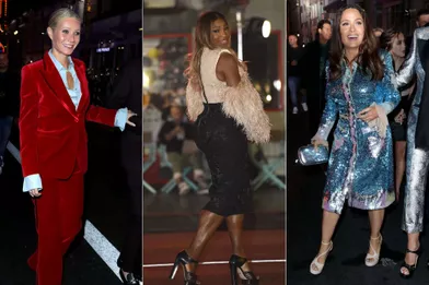 Gwyneth Paltrow, Serena Williams et Salma Hayek au défilé Gucci