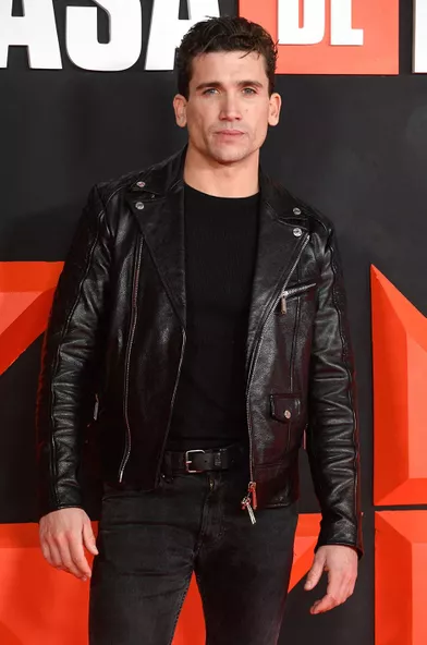Jaime Lorentelors de l'avant-première de la saison finale de«La Casa de Papel» le 30 novembre 2021 à Madrid.
