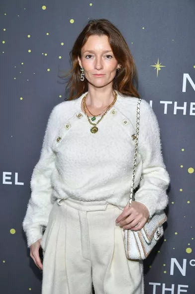 Audrey Marnay à la soirée «Chanel N°5 in the Stars»à New York le 5 novembre 2021