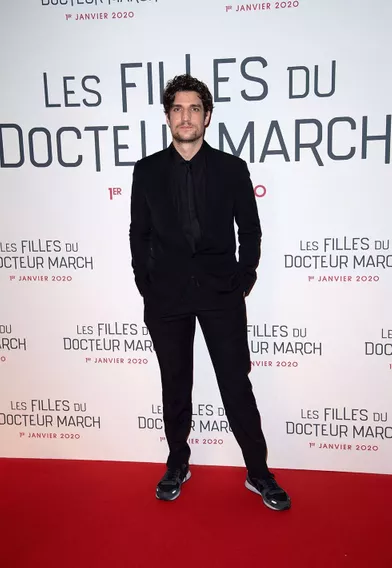 Louis Garrellors dela première du film &quot;Les filles du Docteur March&quot; à Paris, le 12 décembre 2019.
