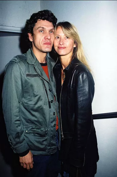 Marc Lavoine et SarahPoniatowski en 2002.