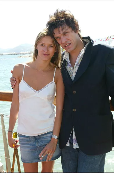 Marc Lavoine et SarahPoniatowski en 2003.