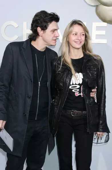 Marc Lavoine et SarahPoniatowski en 2008.