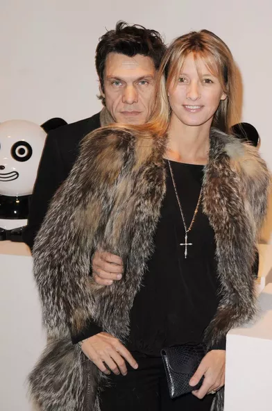 Marc Lavoine et SarahPoniatowski en 2010.