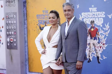 Rita Ora et Taika Waititià la première du film «The Suicide Squad» à Los Angeles le 2 août 2021