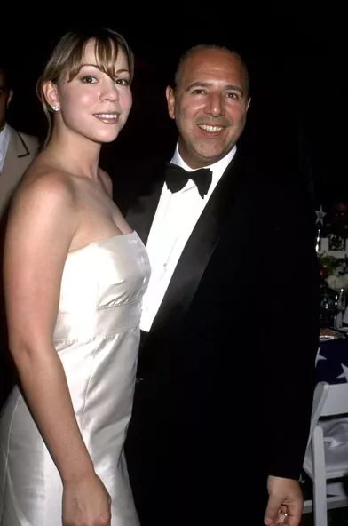 Mariah Carey et son premier mariTommy Mottola en 1996