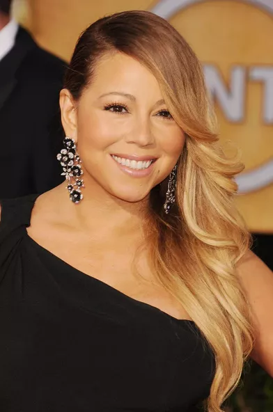 Mariah Carey auxScreen Actors Guild Award à Los Angeles le 18 janvier 2014