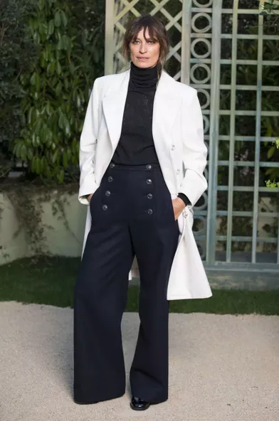 Caroline de Maigret au défilé Chanel Haute Couture printemps-été 2018