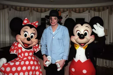 Michael Jacksonet Mickey.