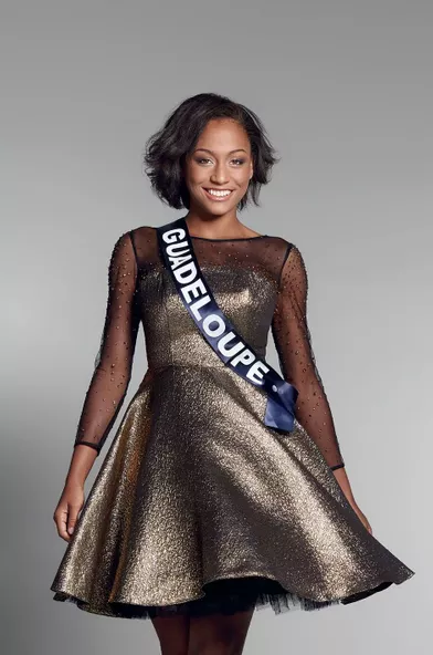 Miss Guadeloupe,Morgane Thérésine fait 1,78m et a 20 ans.