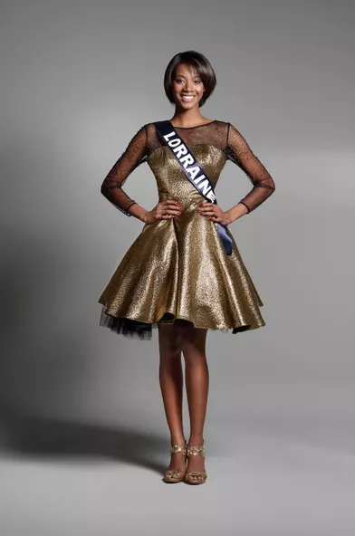 Miss Lorraine, Justine Kamaraa19 anset mesure 1,73m.