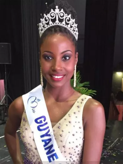 Ruth Briquet, 24 ans, est Miss Guyane.