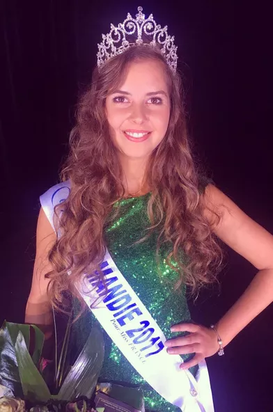 Alexane Dubourg, Miss Normandie 2017.