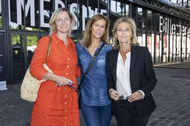 Isabelle Roche, Anne Gravoin et Claire Chazalà l'exposition Jam Capsule à la Villette à Paris le 22 juin 2020
