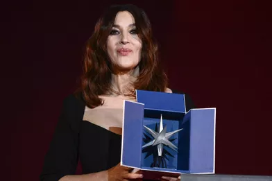 Monica Bellucci au Festival du Film de Turin le 30 novembre 2021 en Italie.