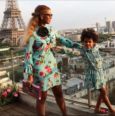 Beyoncé, Jay Z et Blue Ivy enchantés par Paris