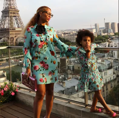 Beyoncé, Jay Z et Blue Ivy enchantés par Paris