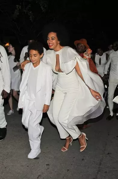 Beyoncé et Jay Z, radieux pour célébrer le mariage de Solange