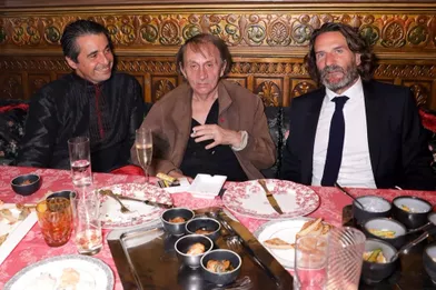 Ariel Wizman, Michel Houellebecq et Frédéric Beigbeder