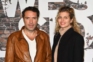 Nicolas Bedos et Pauline Desmonts à l'avant-première du film «West Side Story» au Grand Rex à Paris le 2 décembre 2021