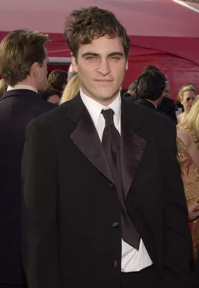Joaquin Phoenix aux Oscars en2001