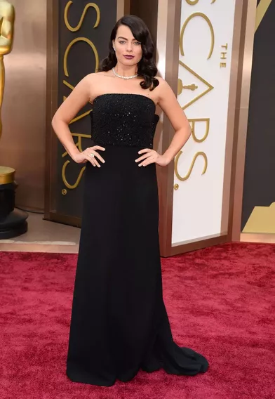 Margot Robbie aux Oscars en 2014