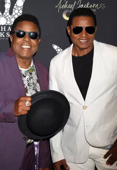 Tito et JackieJacksonà une soirée hommage à Michael Jackson, à Las Vegas mercredi