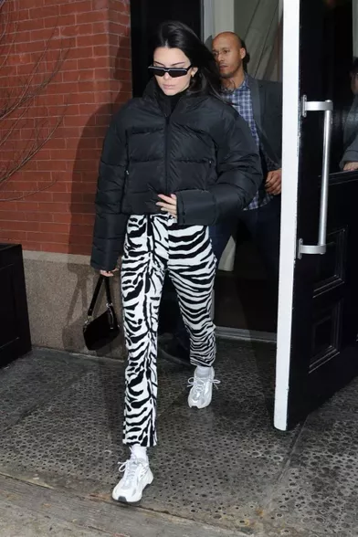 Kendall Jenner à New York, le 11 février 2019