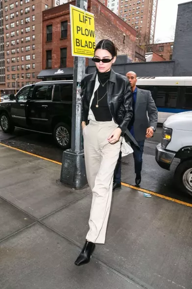 Kendall Jenner à New York, le 8 février 2019